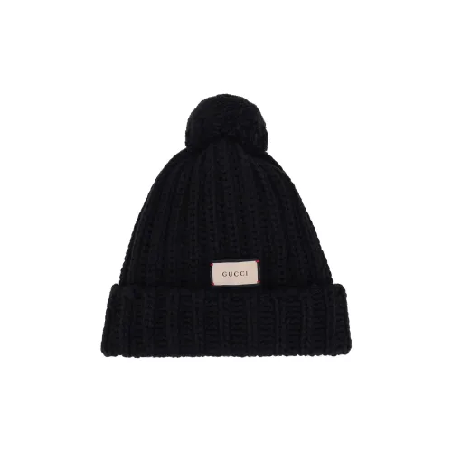 GUCCI Шерсть Бини Унисекс Черный