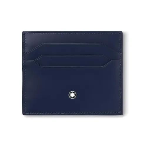 MONTBLANC Meisterstuck Коровья кожа Держатель для карт Мужской Чернила Синий