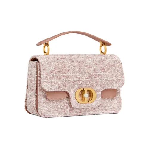 DIOR Jolie Хлопок Сумка Маленькая Женская Розовая