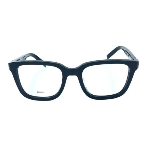 BERLUTI Пластик Квадратные Оправы для Очков Мужские Черные