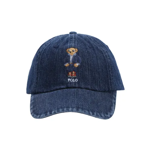 Polo Ralph Lauren Хлопковые кепки унисекс синие