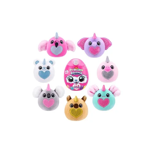 ZURU Cloudy Единорог Волшебный Яйцо Мини Плюшевый Яйцо Слепые коробки Один Mystery Коробка Целая коробка 6 шт