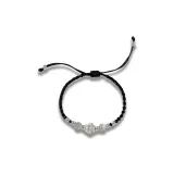 Браслет Лотос, черный