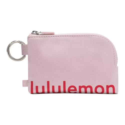 lululemon Полиэстер Картхолдер Женский Розовый Пустыня Красный