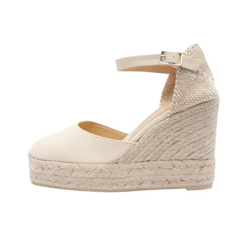 Castañer Carol Клиновидный каблук Высокие каблуки 11 см Женские Белые