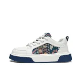 Белый Синий [Стандартный Спортивный Размер Обуви]