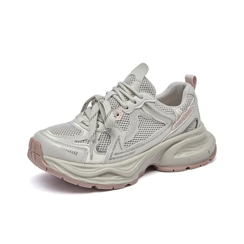 D Fuse SCANDINAVIA Дышащий и Легкий Низкий Топ Кроссовки с Толстой Подошвой Женские