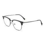 Яркий черный | Металлический-C22 & Защита от синего света 0 диоптрий Без диоптрийных линз