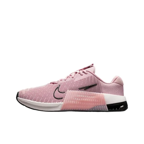 Nike Metcon 9 Амортизация Низкий Топ Беговые Кроссовки Женские Розовые