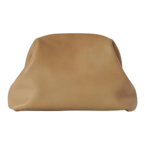 THE ROW Телячья кожа Клатч Женский Хаки