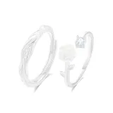 Кольцо Camellia, 1 пара