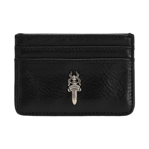Chrome Hearts Кожа Картхолдер Унисекс Черный