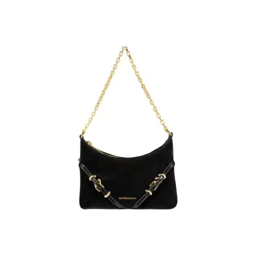 GIVENCHY Voyou Хлопок Сумка через плечо Женская Черная