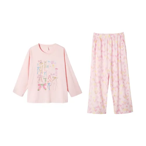 Aannsfam Pajama Комплект Женский Светло-Розовый