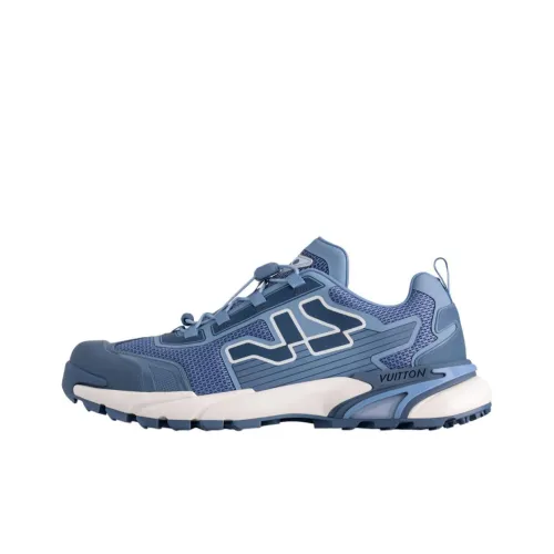 LOUIS VUITTON Runner Tatic Low Топ Повседневная обувь Мужская Синяя