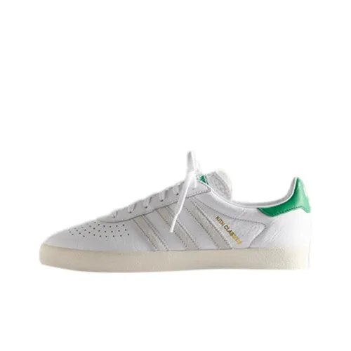 KITH x Adidas Originals AS350 Slip-Resistant Abrasion-Resistant Low Top Skateboard Shoes Men's White Green KITH x Adidas Originals AS350 Противоскользящие Устойчивые к истиранию Низкие Кеды Скейтборд Мужские Белый Зеленый