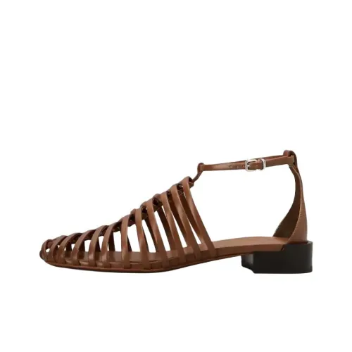 TOD'S Римские сандалии Женские Коричневые