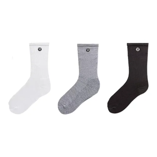 lululemon Daily Essential Crew Носки Унисекс 3 упаковки