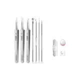 [7 шт] Наборы одежды для удаления черных точек и прыщей + бесплатные тонкие иглы