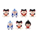 Плюшевые ростки фасоли, 4 штуки [Случайная отправка]