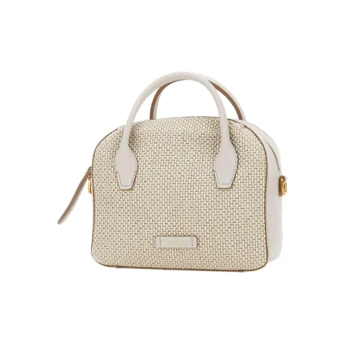 GIANNI CHIARINI Кожаная отделка Сумка Женская Светлый Бежевый