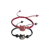 Хранитель Котенок Удача Браслет [Черный+Красный]