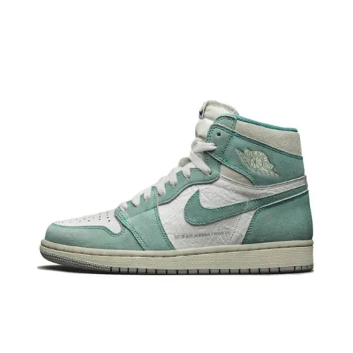 Jordan Air Jordan 1 'Турбо Зеленый' 2019 All Star Высокий Топ Винтажные Баскетбольные Кроссовки Мужские Зеленые