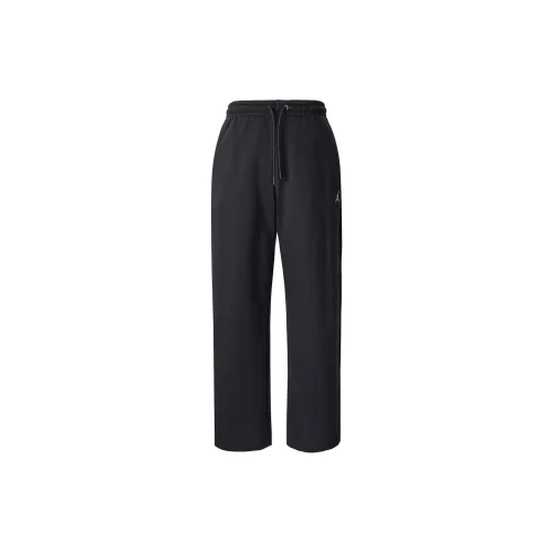 Jordan Brooklyn Fleece Вязаные Тренировочные Штаны Мужские Черные Парус Белые