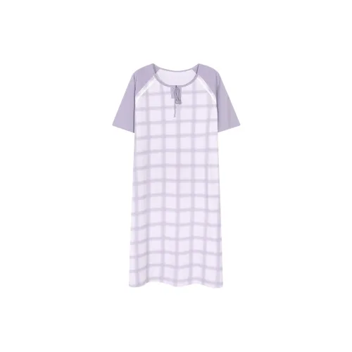 WANANNI Ночная сорочка Женская Фиолетовая