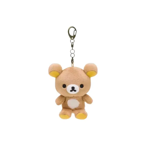 SAN X Rilakkuma Медведь Брат SS Сидячая поза Брелок Кукла Плюшевая Подвеска 11 см Рекомендуемая высота