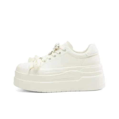 Rosa Bianca Низкие Кроссовки для Скейтбординга Женские