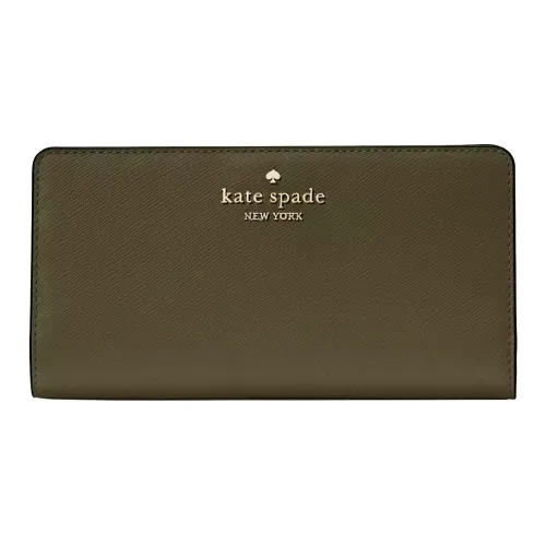 Kate Spade Кожа Кошелек Большой Женские Seaweed