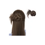 Плоский носок Savior [Курица, Перо, Цветочная почка] Холодный коричневый