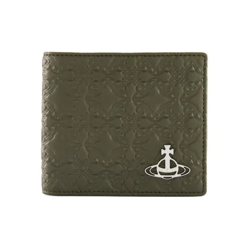 Vivienne Westwood Кожа Кошелек Мужской Зеленый