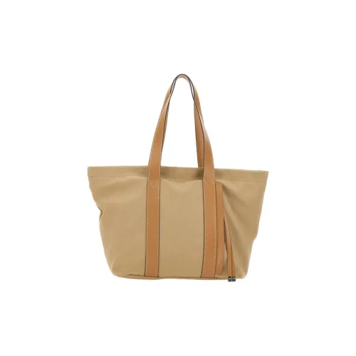 GIANNI CHIARINI Холст Тоут Сумка Сумка для покупок Сумка Обычная Женская Бежевая Желтая