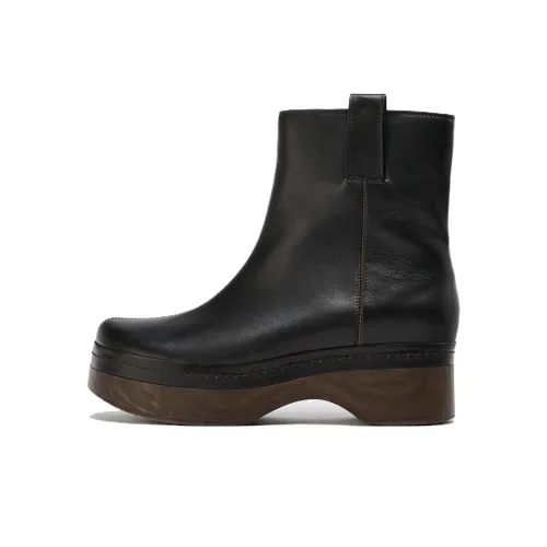 ZARA Ботильоны Черные Женские