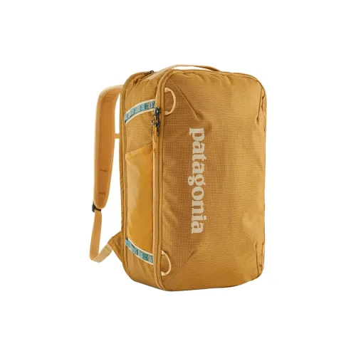 Patagonia Переработанный полиэстер рюкзак мини унисекс золотой