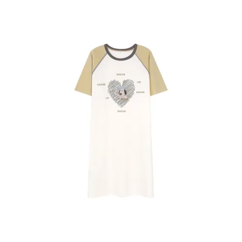 WANANNI Ночная сорочка Женская Фруктовый зеленый