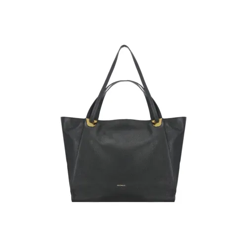 COCCINELLE Сумка-тоут из коровьей кожи сумка для покупок сумка через плечо женская черная