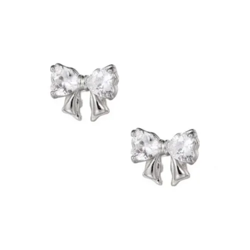 COPI Alloy S925 Silver Stud Earrings Women's