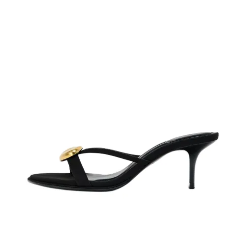 ZARA Слипоны Черные Женские