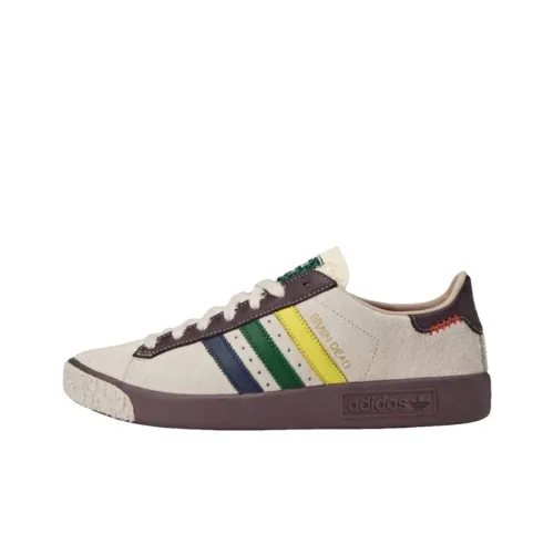 Brain Dead x Adidas Originals Forest Hills Slip-Resistant Abrasion-Resistant Low Top Skateboard Shoes Men's Beige