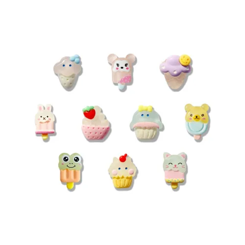 YOUWEI Смола 10 Штук Набор Брелоков для Обуви Унисекс