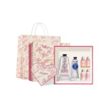 Вишневый цветок 75 мл + Орех дерева ши 30 мл с бесплатным набором для ухода и мытья "Travel"