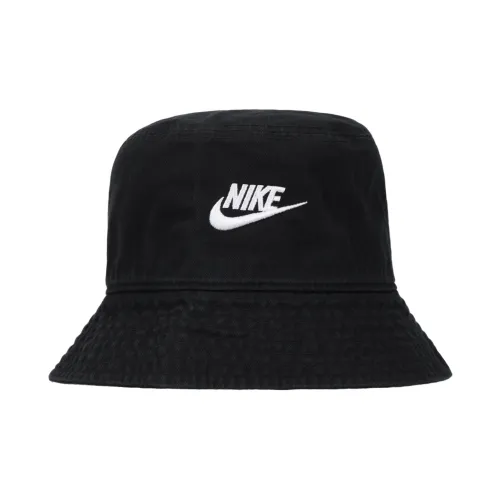 Nike Cotton Bucket Hats Унисекс Черный
