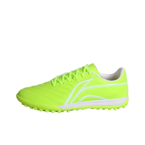 Лайнер Jin TF Шипы Искусственная трава Внутренний Slip Resistant Abrasion Resistant Футбольные бутсы Мужской Неоновый зеленый