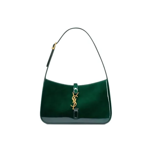 SAINT LAURENT LE5A7 Телячья кожа Сумка на плечо Женская лиственный зеленый