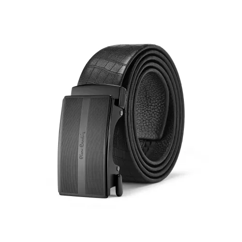 PIERRE CARDIN Крокодил Эффект Топ Layer Воловья кожа Кожаные ремни Мужской 3,45CM