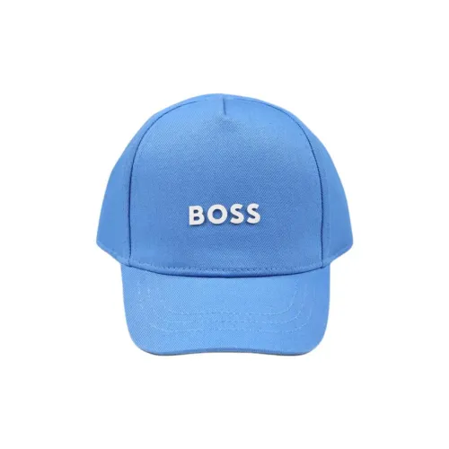BOSS Хлопковые кепки Мужские Светло-синие