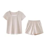 [Шорты Стиль] Женские - Овсяный